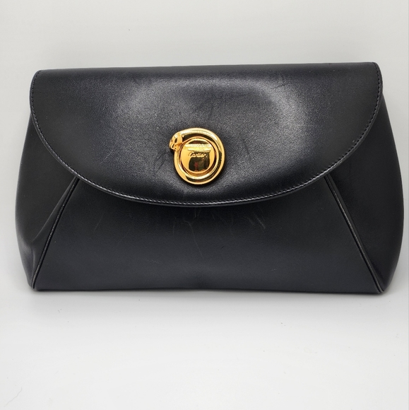 Cartier Handbags - Leather Cartier Clutch